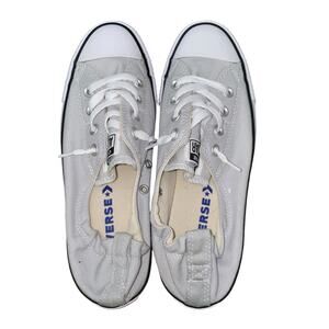 Converse Chuck Taylor All Star Shoreline Woman's Slip-On Sneaker Grey Size 9.5